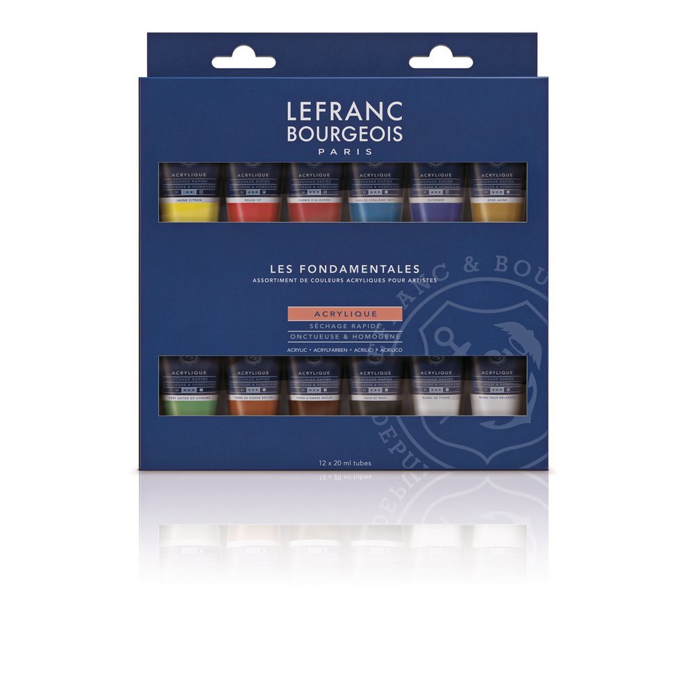 Lefranc Bourgeois Assortiment d'Acrylique Fine