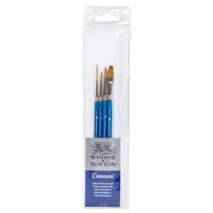 Cotman Short Handle Brush 4 Pack