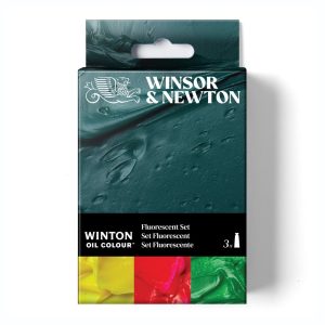Winsor & Newton Huile Winton Set 37 ml x 3 tubes Fluorescentes
