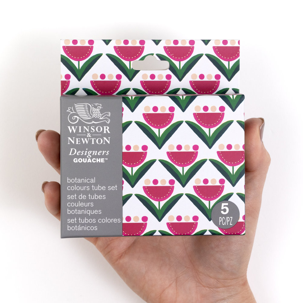 Winsor & Newton Designers Gouache Set 5x14 ml Couleurs Botaniques