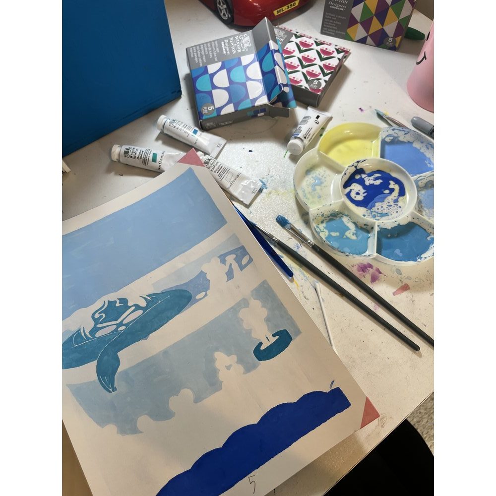 Winsor & Newton Designers Gouache Set 5x14 ml Couleurs Paysage Marin