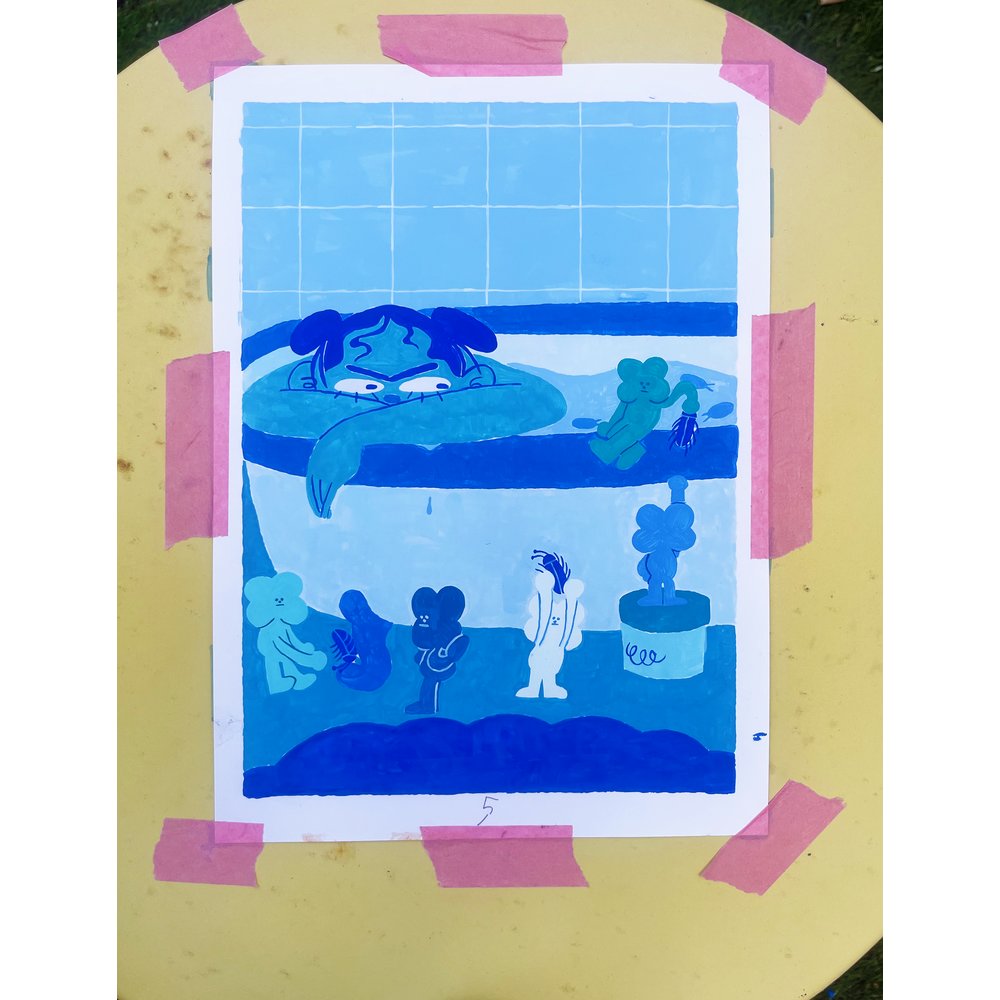 Winsor & Newton Designers Gouache Set 5x14 ml Couleurs Paysage Marin