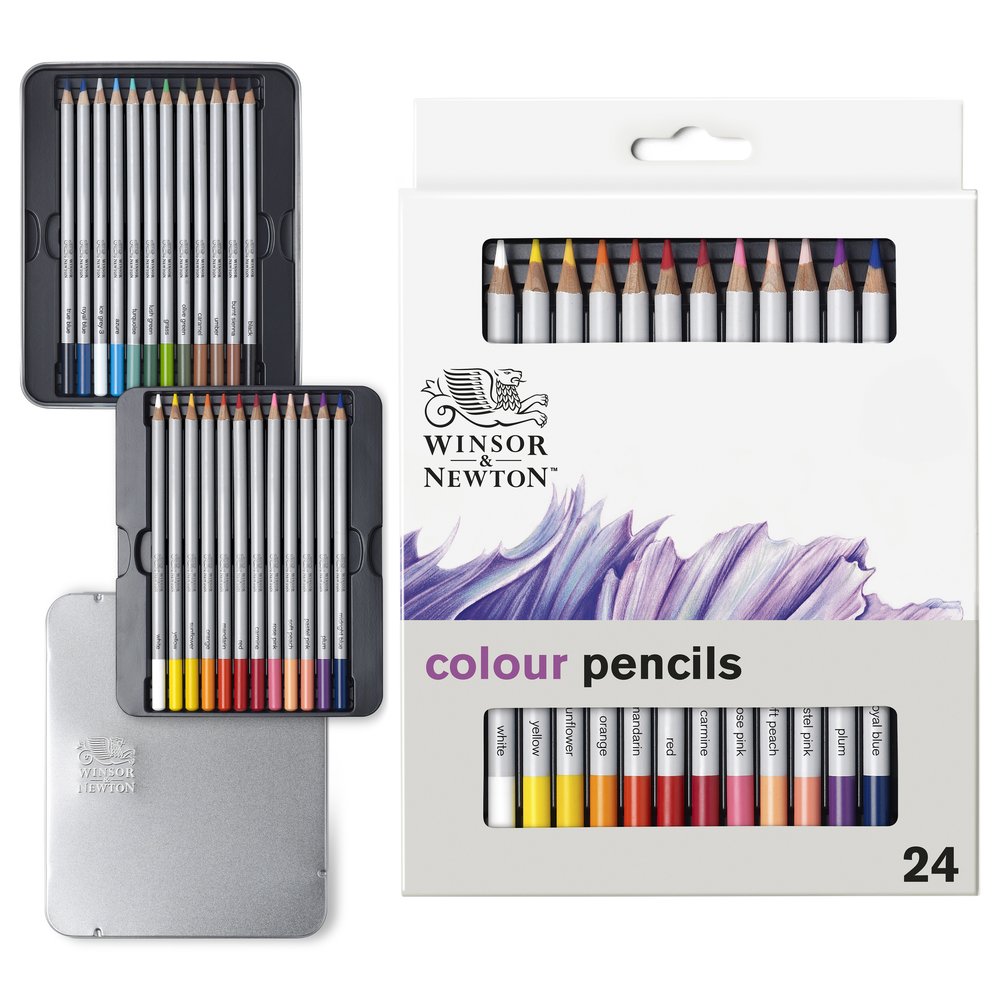 Winsor & Newton Precision Crayon Couleur x24 Set
