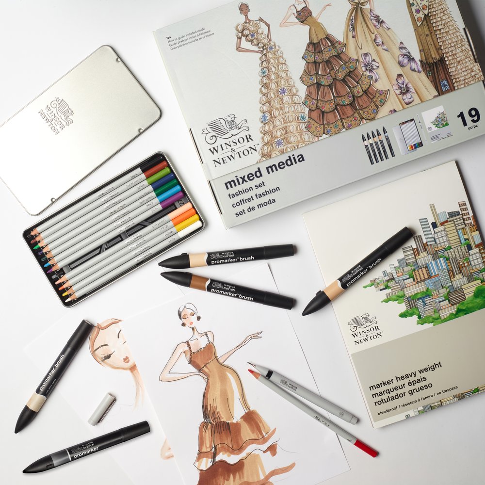 Winsor & Newton Mixed Media Set - Fashion