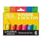 Winsor & Newton Galeria Acrylique Set 6x20ml Fluorescent