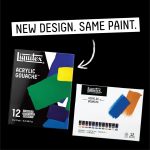 Liquitex Professional Acrylique Gouache Set 12x22ml Couleurs Essentielles