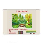Conté à Paris Assortiment x24 Crayons Pastel Boite Metal