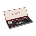 Coffret Esquisse 12 Carrés,  3 Crayons et Accessoires