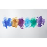 Winsor & Newton Professional Watercolour 6x5ml Tubes Set Granulation Row