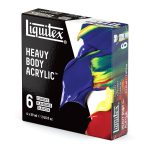 Liquitex Professional Heavy Body Set 6x59ml Couleurs Classiques