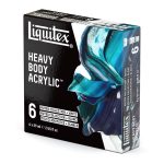 Liquitex Professional Heavy Body Set Collection Couleurs Feutrées + Blanc