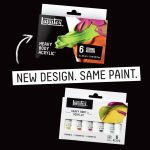 Liquitex Professional Heavy Body Set 6 x 22ml Couleurs Vives