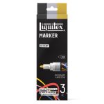 Liquitex Marker 3 x 2 mm - Set Accent