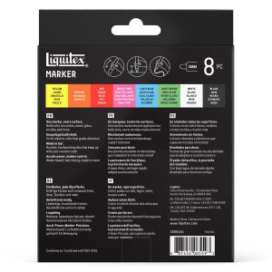 Liquitex Marker 8 x 2 mm - Set Essentiel