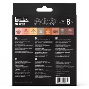 Liquitex Marker 8 x 2 mm - Set Portrait