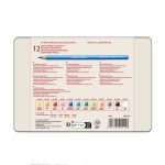 Conté à Paris Assortiment x12 Crayons Pastel Boite Metal