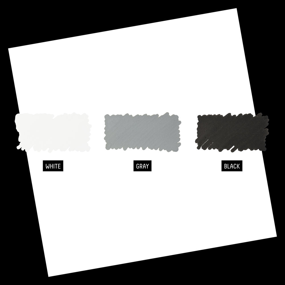 Liquitex Marker 3 x 2 mm - Set Monochrome