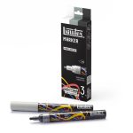 Liquitex Marker 3 x 2 mm - Set Monochrome