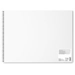 Winsor & Newton Papier Dessin Bloc Spirale Grain Fin 150g 45,7x61,0cm 25 Feuilles