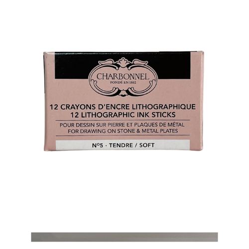 Charbonnel Boite de 12 Crayons Lithographiques N°5