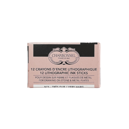 Charbonnel Boite de 12 Crayons Lithographiques N°1