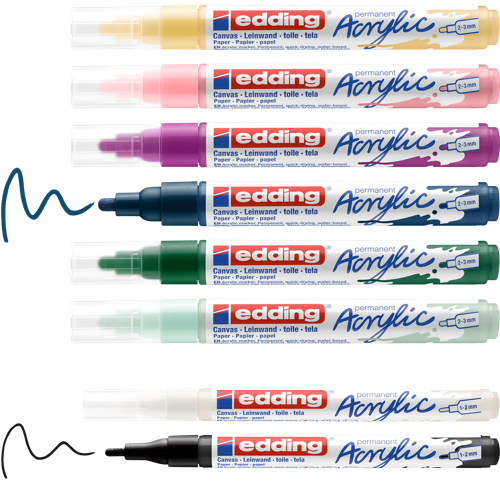 edding Kit début facile acrylique nordique
