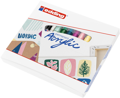 edding Kit début facile acrylique nordique