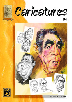 Lefranc Bourgeois Album Léonardo N°34 Caricatures