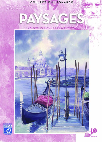 Lefranc Bourgeois Album Léonardo N°19 Paysages à Techniques Variés