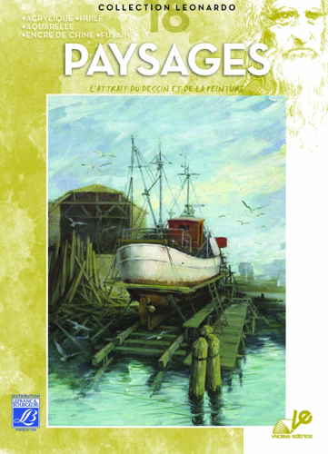 Lefranc Bourgeois Album Léonardo N°18 Paysages à Techniques Variées