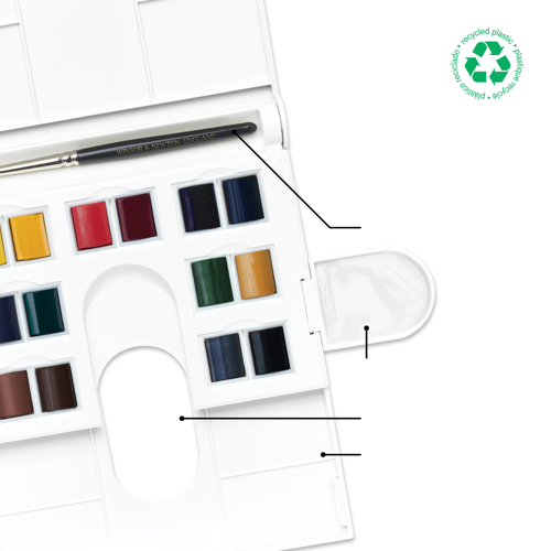 Winsor & Newton Set d'Extérieur Aquarelle Professionnelle