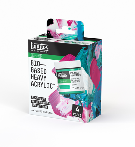 Liquitex Bio-Based Heavy Acrylic 4x75ml Set -  Explorer