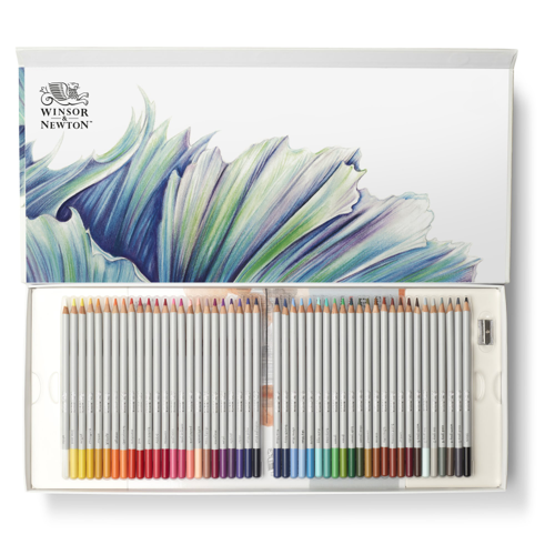 Winsor & Newton Studio Collection Coffret De Crayons De Couleur 50 Pces