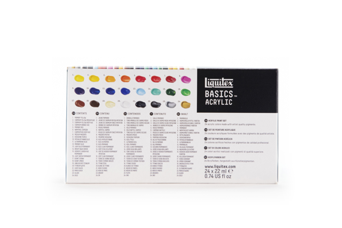 Liquitex Basics Acrylique Set 24x22ml