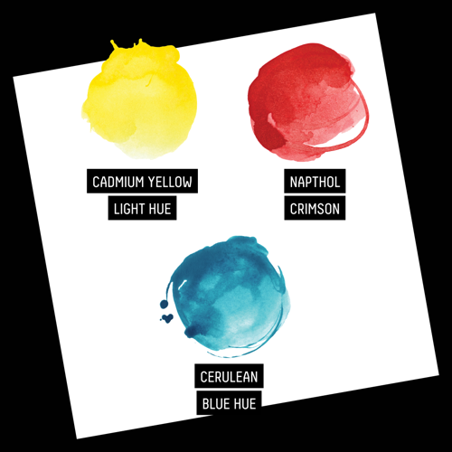 Liquitex Encre Acrylique Ink Pack 3 Couleurs Assorties