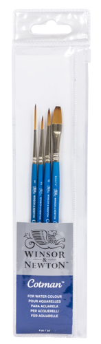 Cotman Short Handle Brush 4 Pack