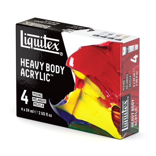 Liquitex Heavy Body Set 4x59ml Mélanges