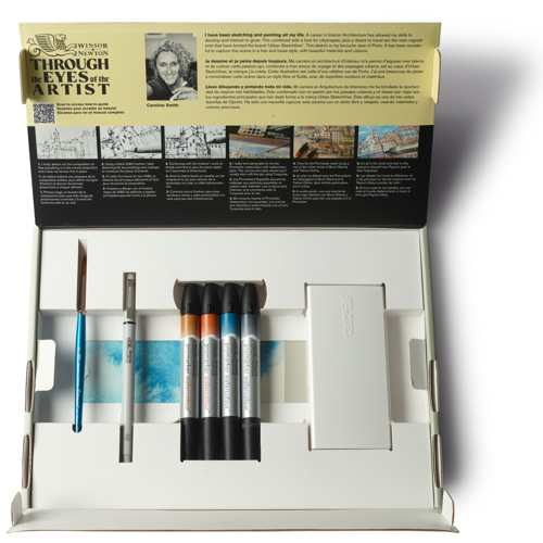 Winsor & Newton Mixed Media - Set pour paysage urbains
