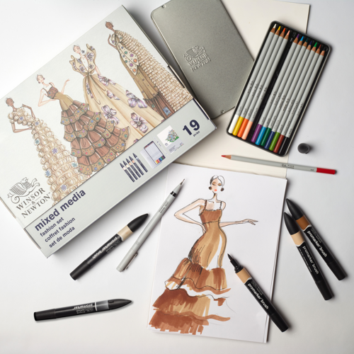 Winsor & Newton Mixed Media Set - Coffret fashion mode