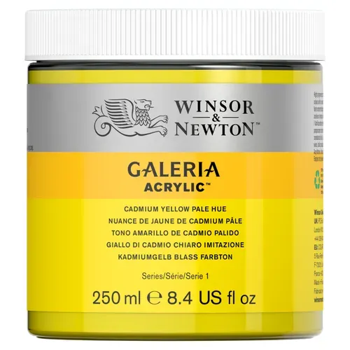 Winsor & Newton Acrylique Galeria 250ml Nuance De Jaune De Cadmium Pale