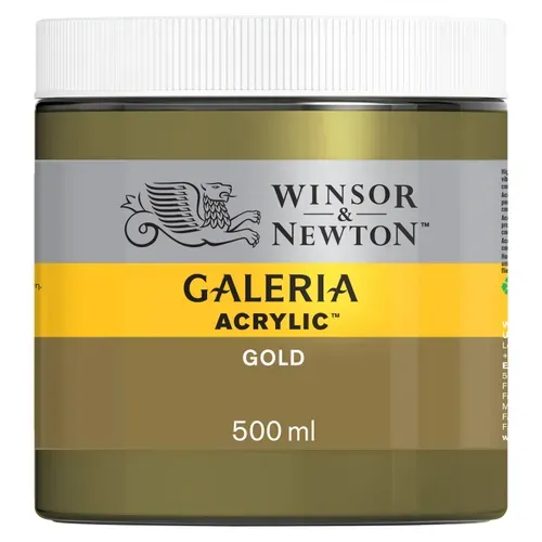 Winsor & Newton Acrylique Galeria 500ml Or