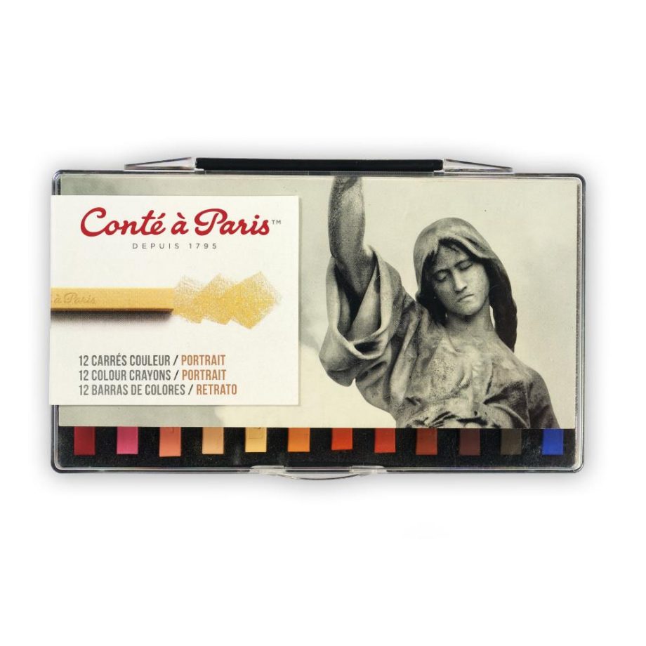 Conté À Paris - Carre Scatola Plastica Ritratto 12