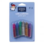 Lefranc Bourgeois Enfants Colla con brillantini 6 tubi 5,5 ml assortiti