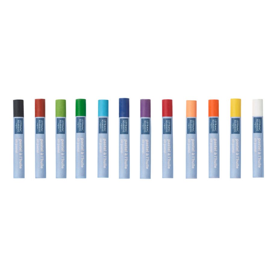 Lefranc Bourgeois Enfants Assortimento 12 pastelli ad olio 8 mm