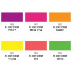 Liquitex Tempera Professionale Set 6x59ml Colori Fluorescenti