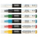 Liquitex Marker Acrilico Punta 2mm Set x 6 Colori Classici