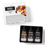 Liquitex Inchiostro Acrilico Professional Set 3x30 ml Colori Trasparenti