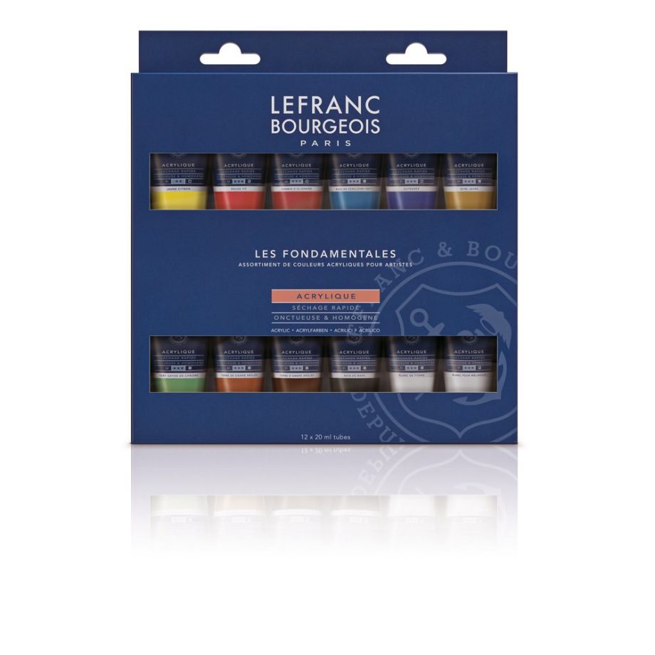 Lefranc Bourgeois Acrilico Fine - 12x20ml