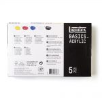 Liquitex Basics Colori Acrilici Set 5x75ml