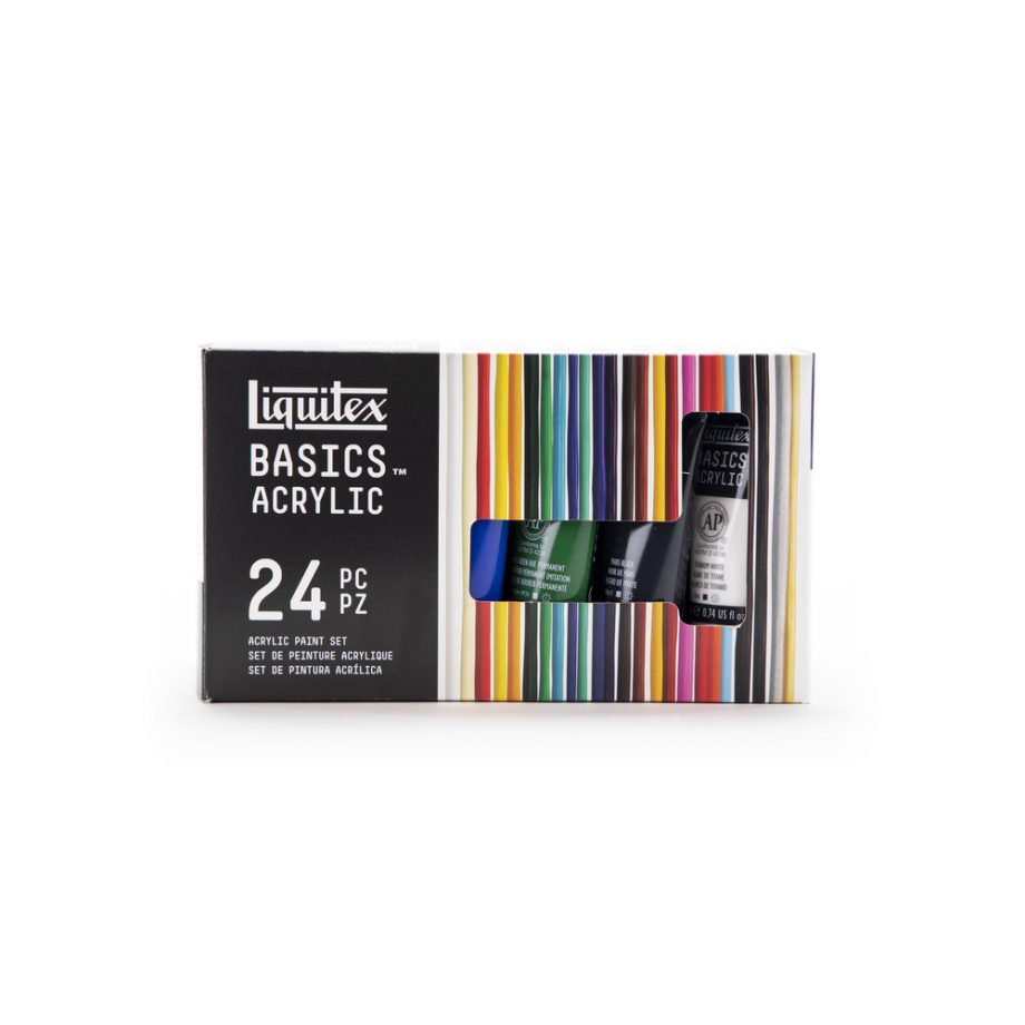 Liquitex Basics Colori Acrilici Set 24x22ml